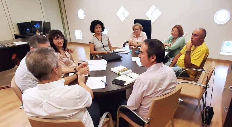 Reunión con el equipo de investigadores de la ULPGC (Foto TA)